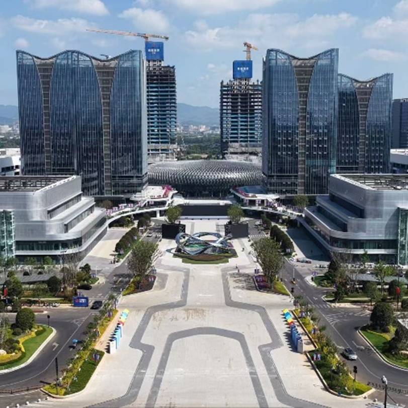 浙江义乌-义乌全球数贸中心，潮起数贸新天地